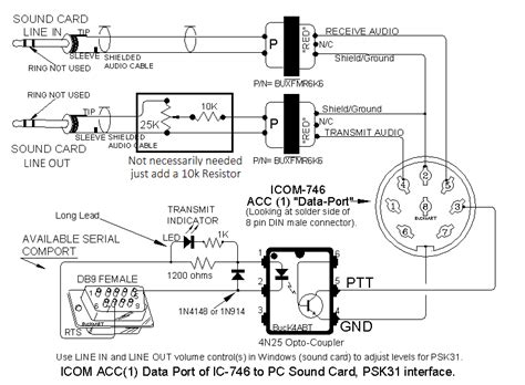 Icom Ic 746 Psk31 Sound Card Interface