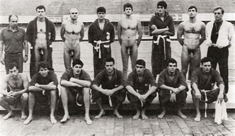 Vintage Mixed Nude Swim Teams
