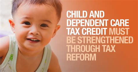 Strengthen The Child And Dependent Care Tax Credit First Five Years Fund