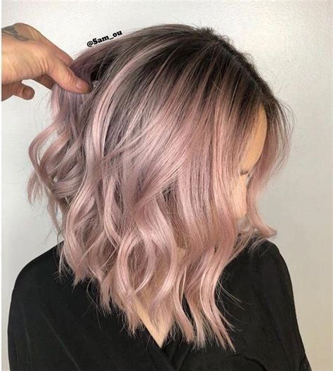 42 Trendy Rose Gold Blonde Hair Color Ideas Rose Gold Hair Highlights
