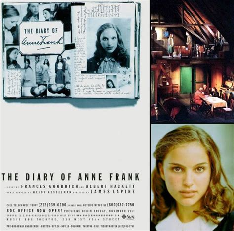 Natalie Portman As Anne Frank Universidade De Harvard Judeus