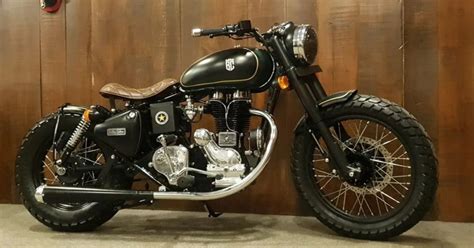 Royal Enfield Bullet Cast Iron Modified Into A Stunning Bobber