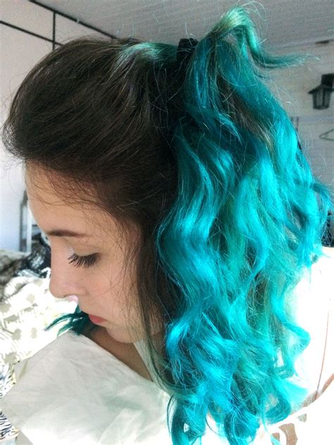 Blue Hair Turquoise Hair Muhteşem Saç Saç Yaz