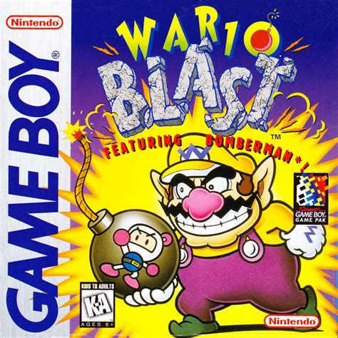 Wario Blast Featuring Bomberman Game Boy The Game Hoard