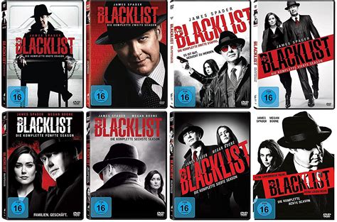 The Blacklist Staffel 1 8 12345678 1 Bis 8 Dvd Set Amazonde James Spader Megan