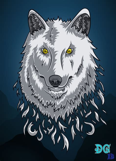 Dire Wolf Vector By Skullduggerystudios On Newgrounds