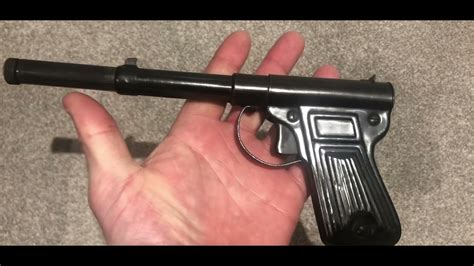 Briton Mk2 Gat Pop Out Air Gun Pistol Youtube