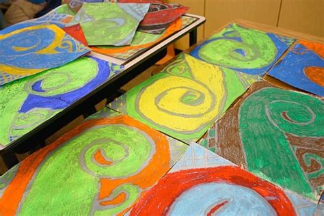 Art Projects For Kids Oil Pastels And Watercolors Buggy And Buddy