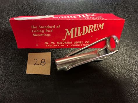 Vintage Mildrum Carboloy Conventional Tip Top Guide Size 28 New Old