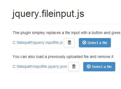 But, i want to restrict it to only specific image file extensions which include.jpg ,.gif etc. Styling Your File Input with jQuery Inputfile Plugin and ...