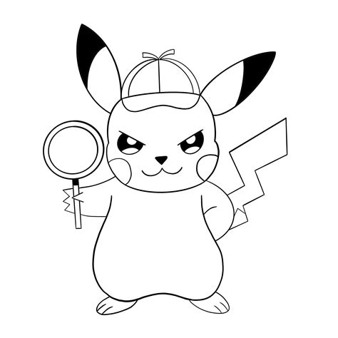 Pikachu Pokemon Coloring Pages Pikachu Coloring Pages At Getdrawings
