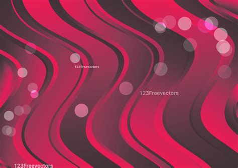 Dark Pink Abstract Gradient Vertical Wave Background Template