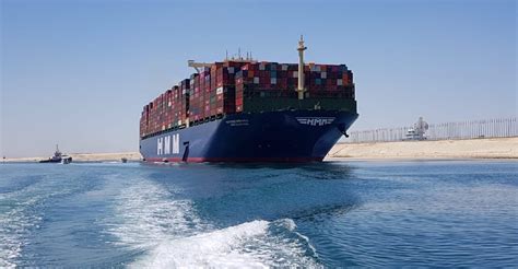 The hmm algeciras travels in the fe4 service between asia and northern europe for the shipping consortium the alliance, and also calls in hamburg. World's largest containership HMM Algeciras transits the ...