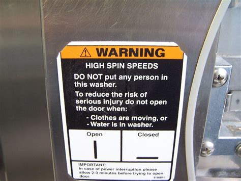 Washing Machine Warning Do Not Put Any Person In This Was Flickr