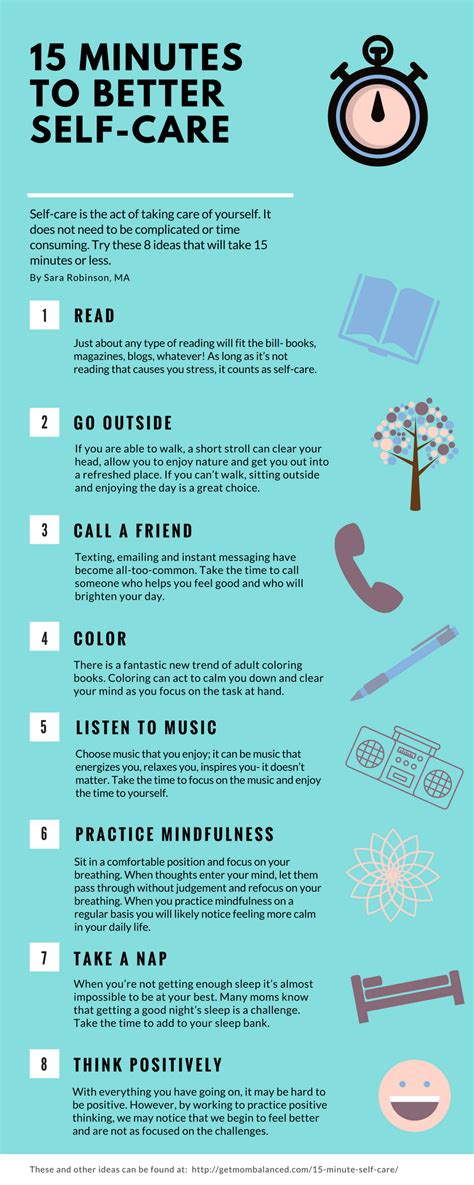 15 Minute Self Care 15 Quick And Effective Strategies Self Care