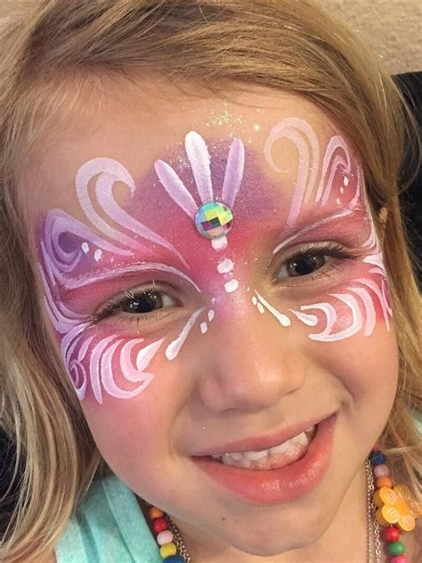 Princess Face Painting Ideas Face Painting Rainbow Designs Lacoquetteac