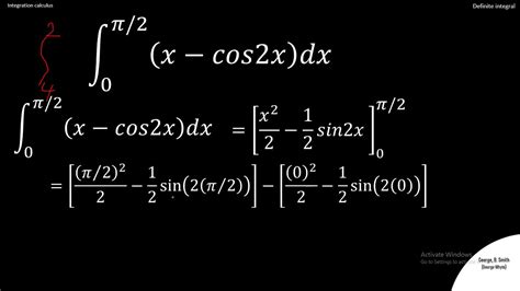 Integral Calculus Solved Examples On Definite Integrals YouTube