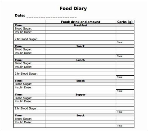 You can print our maintenance log t in the universal us and a4 sizes instantly after editing as well! Food Diary Template Word Inspirational 30 Food Log ...