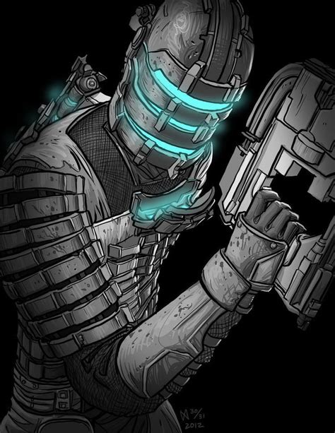 Isaac Clarke Dead Space Space Artwork Space Tattoo