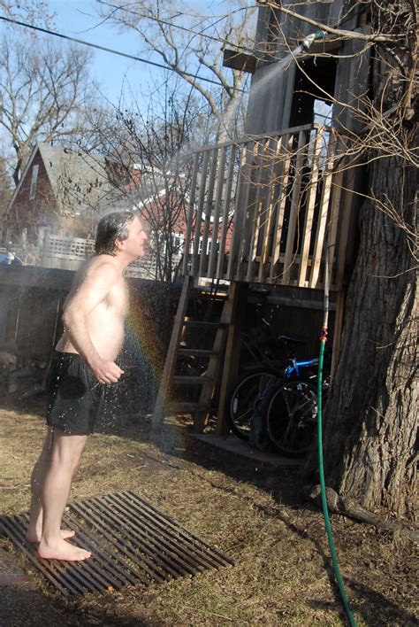 An Outdoor Shower For Your Home Sauna About 15 From Any