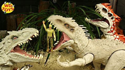 Destroy N Devour Indominus Rex Unboxing Jurassic World Mattel Dino