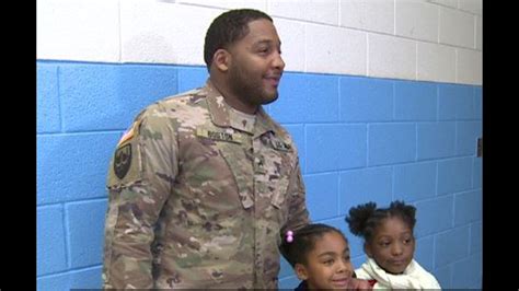 Nc Soldier Surprises Daughters At School Following Long Deployment