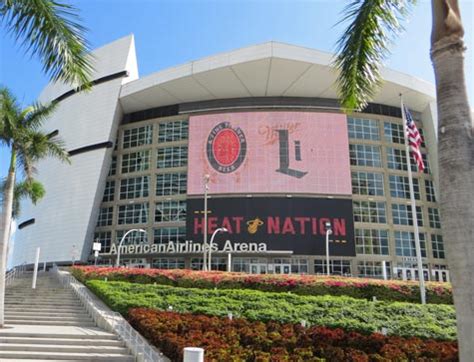 American Airlines Arena in Miami Florida