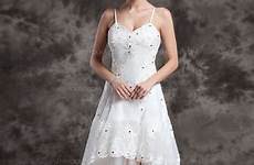 wedding dress tulle line organza asymmetrical lace appliques jjshouse beading neck dresses princess loading