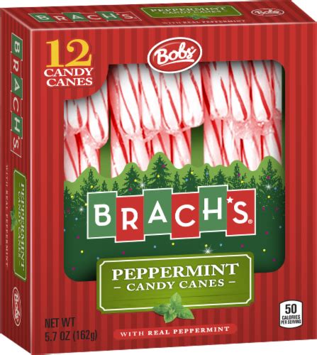 Brachs Peppermint Candy Canes 12 Ct Marianos