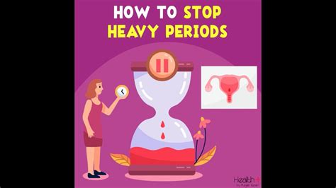 How To Stop Heavy Periods Youtube