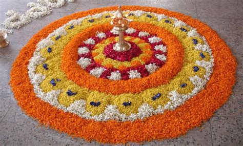 Beautiful rangoli for during onam. 38 Onam Pookalam Designs To Adorn Your Homes This Onam 2017