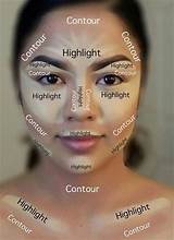 Photos of Contouring Face Makeup