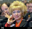 Senator Lyudmila Narusova attends a maiden congress of the political ...