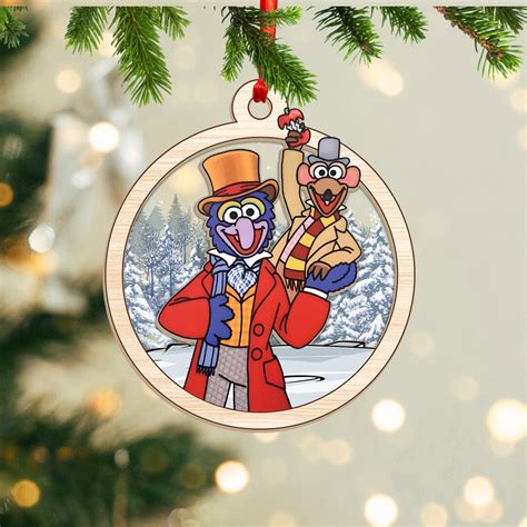 Muppet Rizzo Gonzo Christmas Ornament Muppets Christmas Carol Etsy