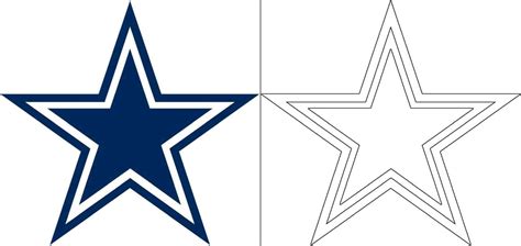 Dallas Cowboys Coloriage 2021 Coloriage Logos Nfl à Imprimer