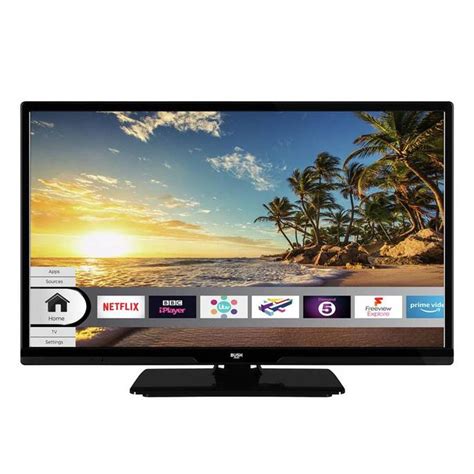 Bush Dled24hdsdvd 24 Inch Smart Hd Ready Led Tv Dvd Combi Freeview Play