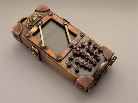 Steampunk Cell Phone