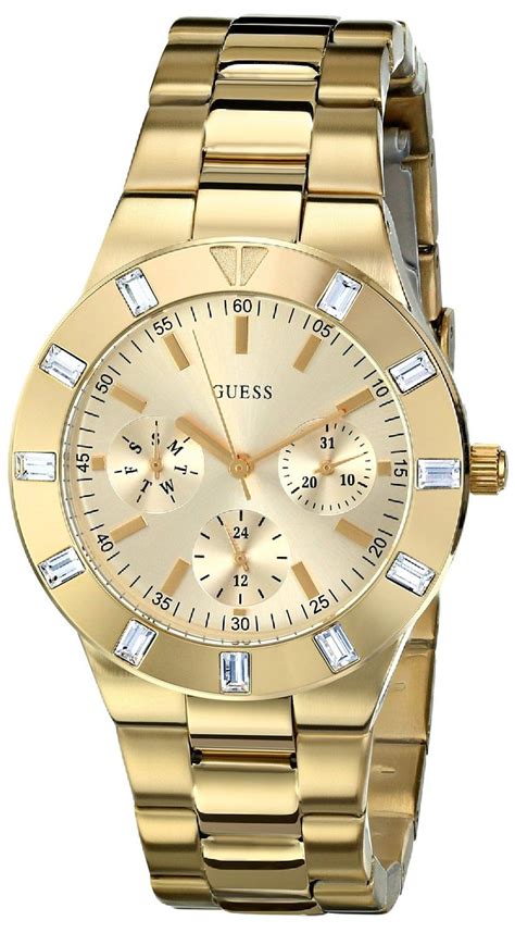 Woman watches have styles ranging from casual fashion to more sophisticated styles. Gold watches women GUESS | Gold watches women, Sport ...
