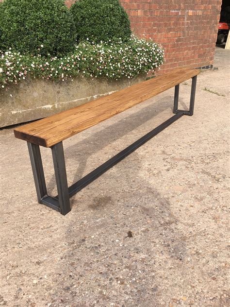 Industrial Reclaimed Style Bench