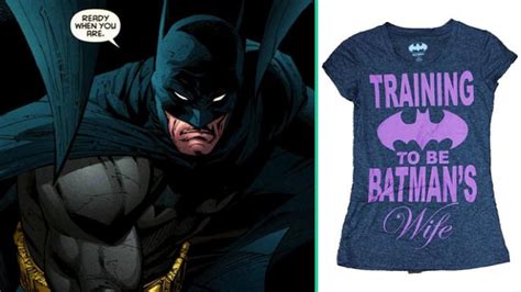 this batman t shirt for girls is being blasted as sexist and misogynistic entertainment