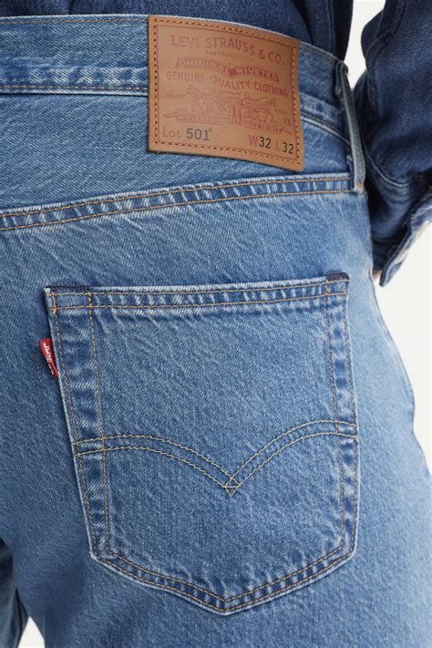 Levis 501 Regular Fit Jeans Canyon Light Stonewash Wehkamp