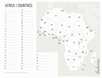 Africa: Countries Printables - Seterra