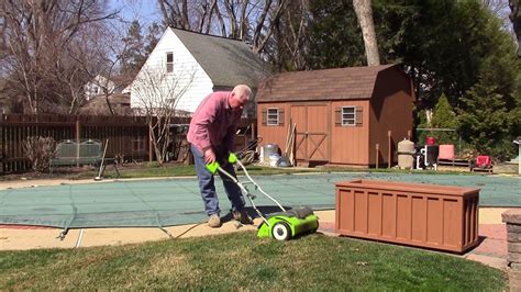 Check spelling or type a new query. Dethatching Lawn - YouTube