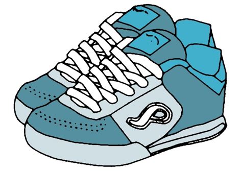 Kids Running Shoes Clipart Clipart Station