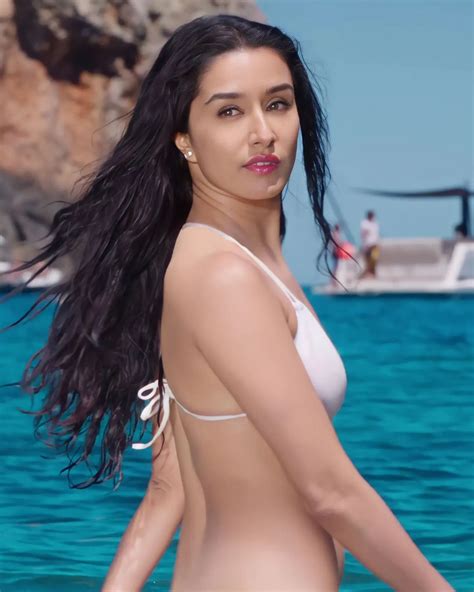 Shraddha Kapoor Hot In White Bikini From Her Upcoming Hindi Movie Desi Girlz