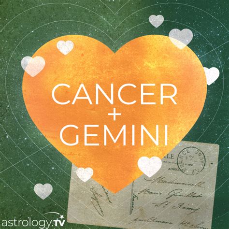 Cancer And Gemini Compatibility Astrologytv