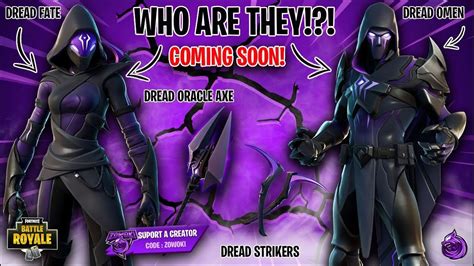 New Leaked Skins Dread Omen And Dread Fate Fortnite Battle Royal