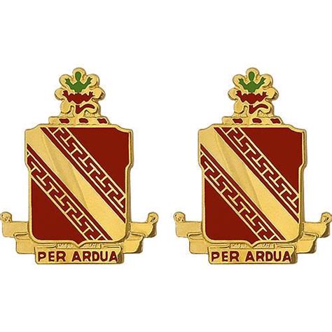 44th Ada Regiment Unit Crest Acu Army