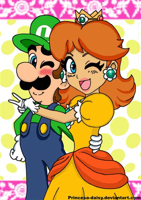 Luigi And Daisy Luigi And Daisy Fan Art 9372088 Fanpop