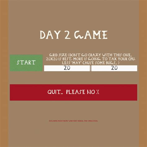 Day 2 And 3 Game By Valzur